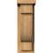 Ekena Millwork Alpine Smooth Corbel w/Backplate, Western Red Cedar, 5 1/2"W x 8"D x 16"H COR06X08X16ALP01SWR - alternate 2